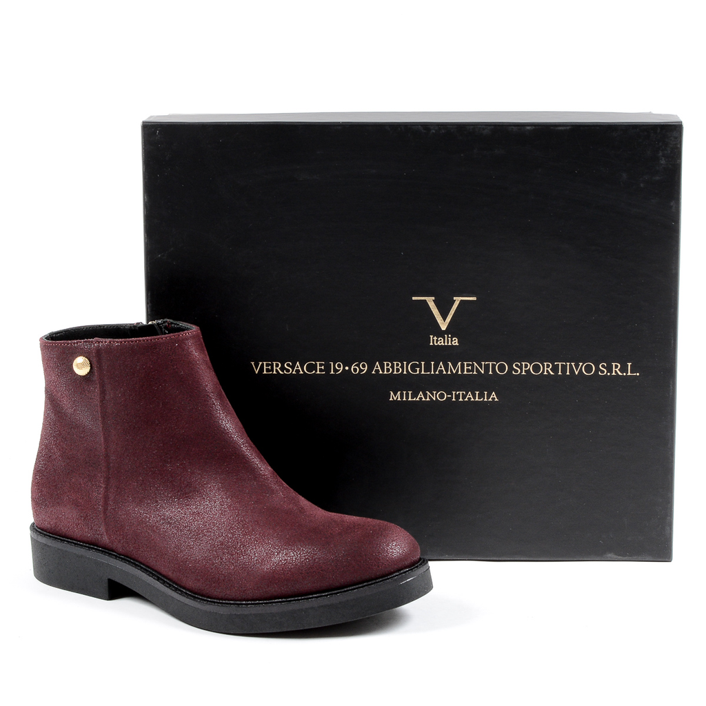 V 1969 Italia Stivaletto Donna Bordeaux TILLY