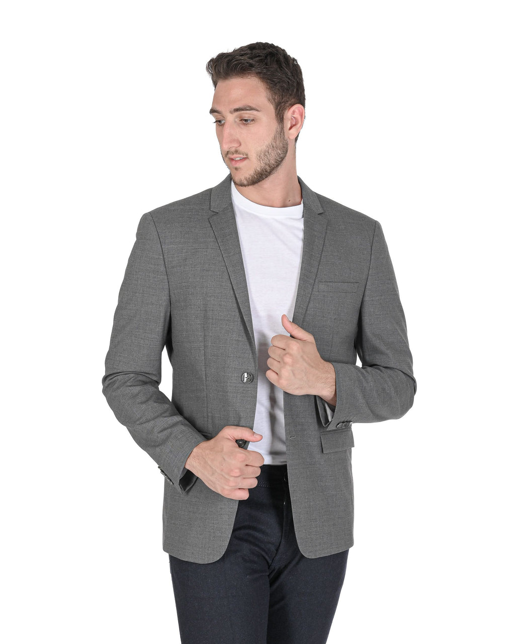 Calvin Klein Blazer da uomo grigio K1EK101790033
