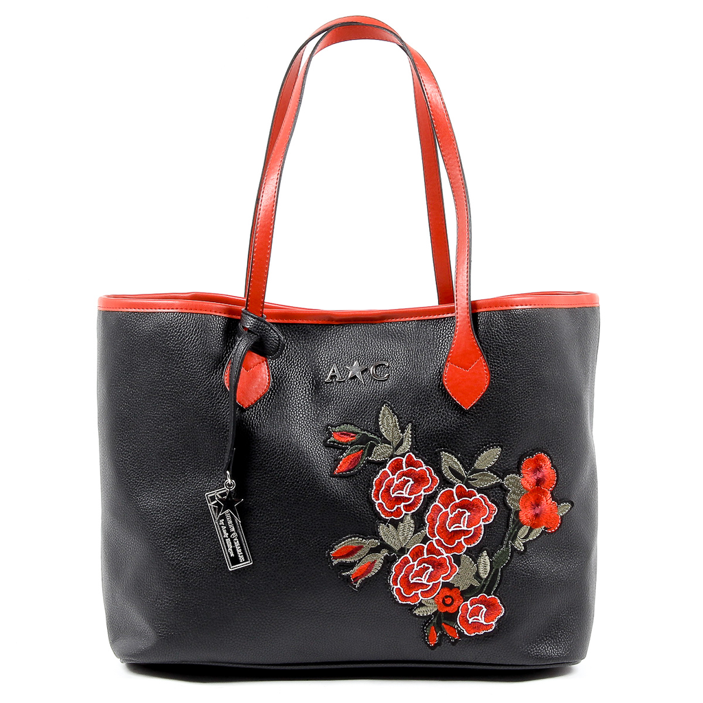 Borsa a mano da donna Andrew Charles nera INDIA