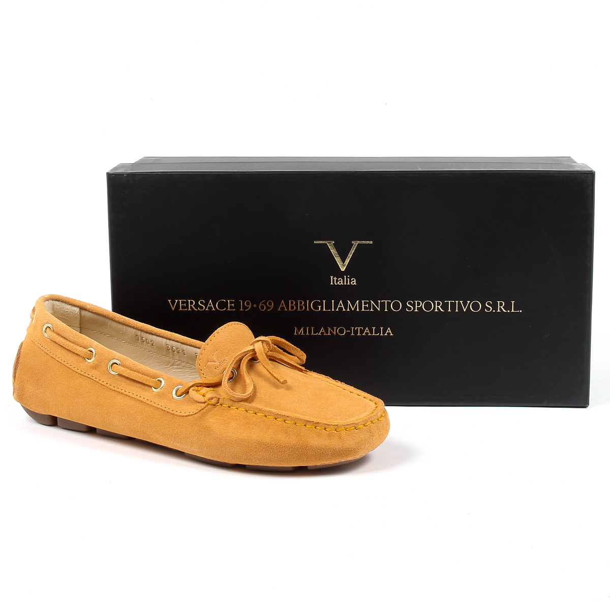 V 1969 Italia Mocassino da donna arancione PISA