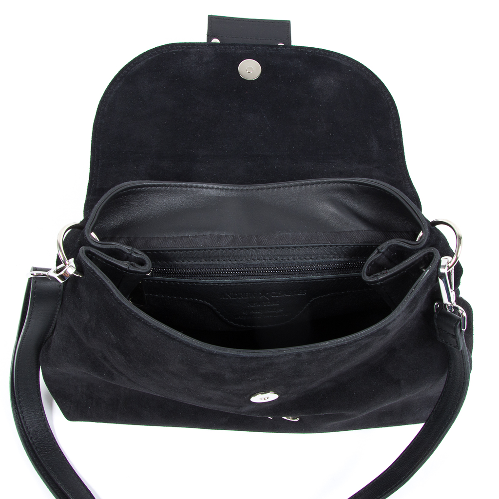Borsa a mano da donna Andrew Charles nera ROSS