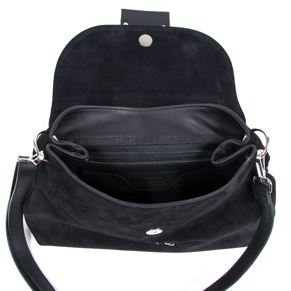 Borsa a mano da donna Andrew Charles nera ROSS