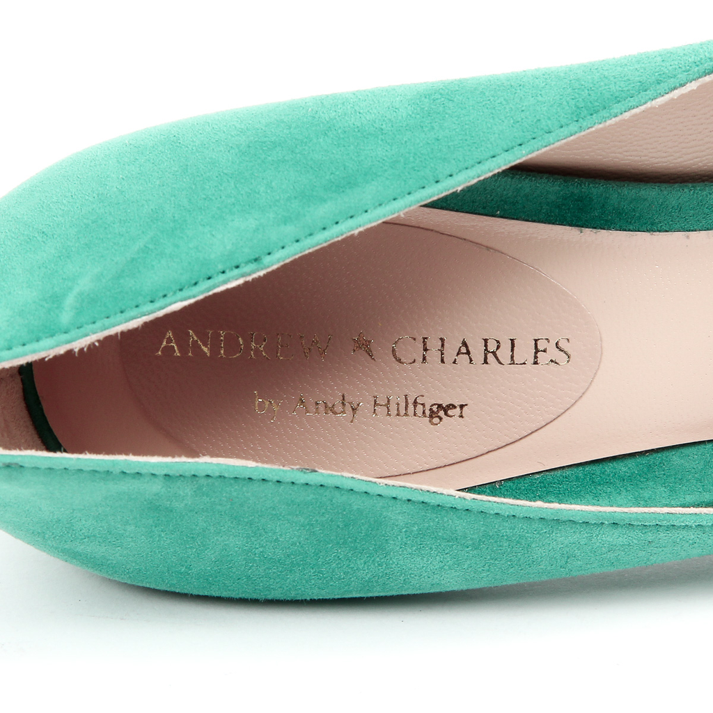 Andrew Charles By Andy Hilfiger Scarpe da donna con tacco verde AUSTIN