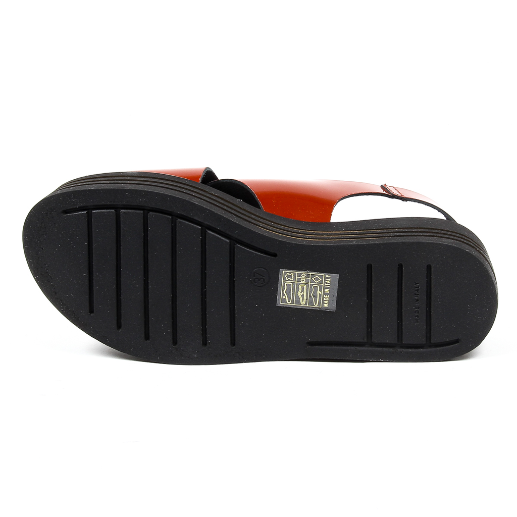 Sandalo flatform da donna V 1969 Italia