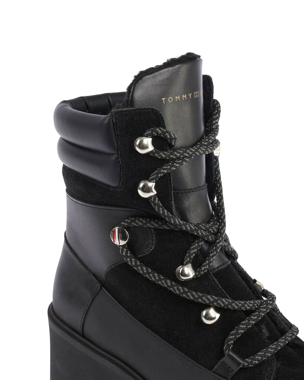 Tommy Hilfiger Stivali da donna NERO FW0FW068040GK