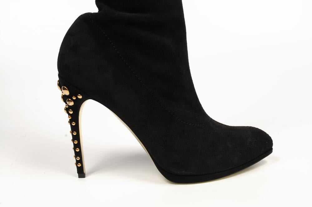 Stivale alto donna Sebastian Milano S4045 CAM STRETCH CHIANCIANO NERO