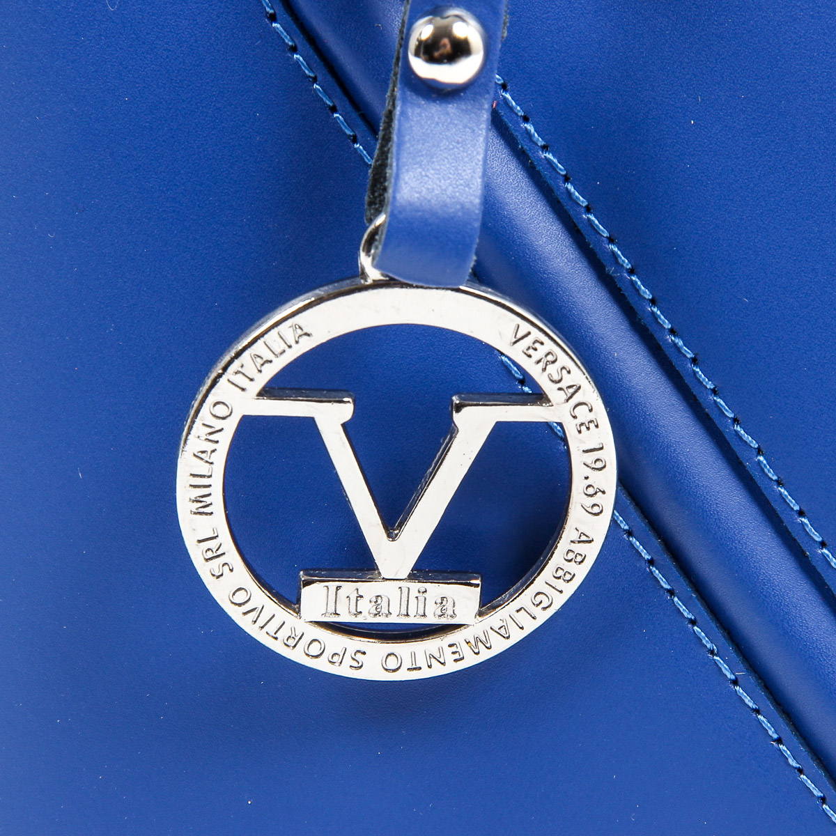 Borsa da donna V 1969 Italia V004-S RUGA BLUETTE