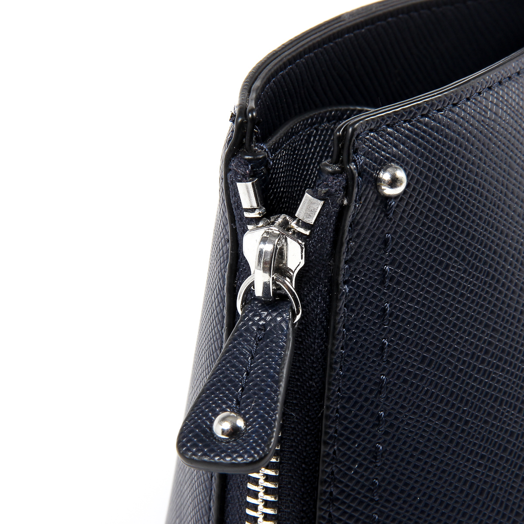 Borsa a mano da donna Armani Jeans blu scuro 922166 7P756 31835