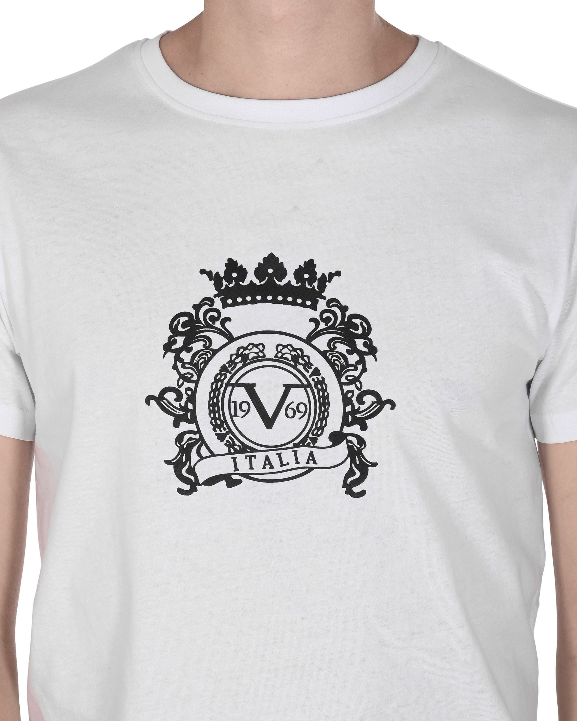 19V69 Italia T-Shirt Uomo VSC1MTS02 BIANCO