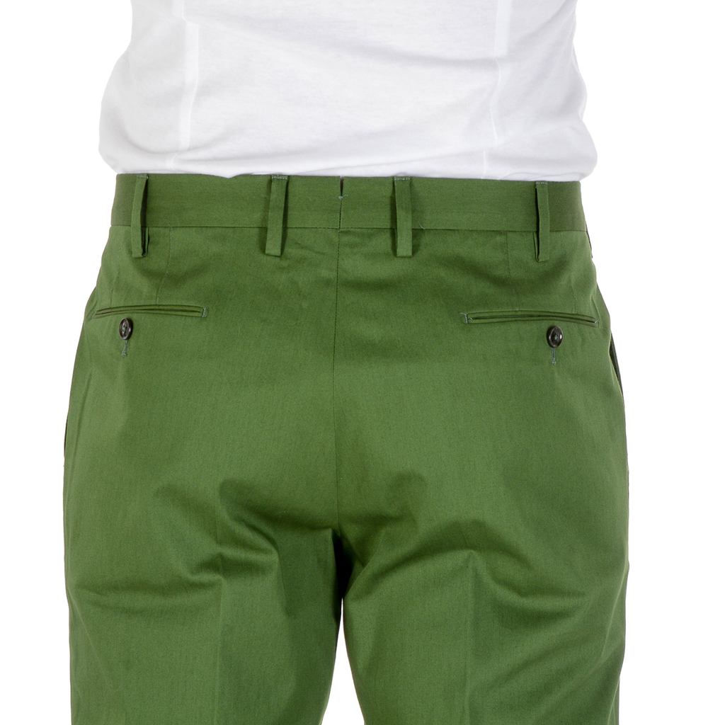 Pantaloni da uomo PT01 verdi BUSINESS