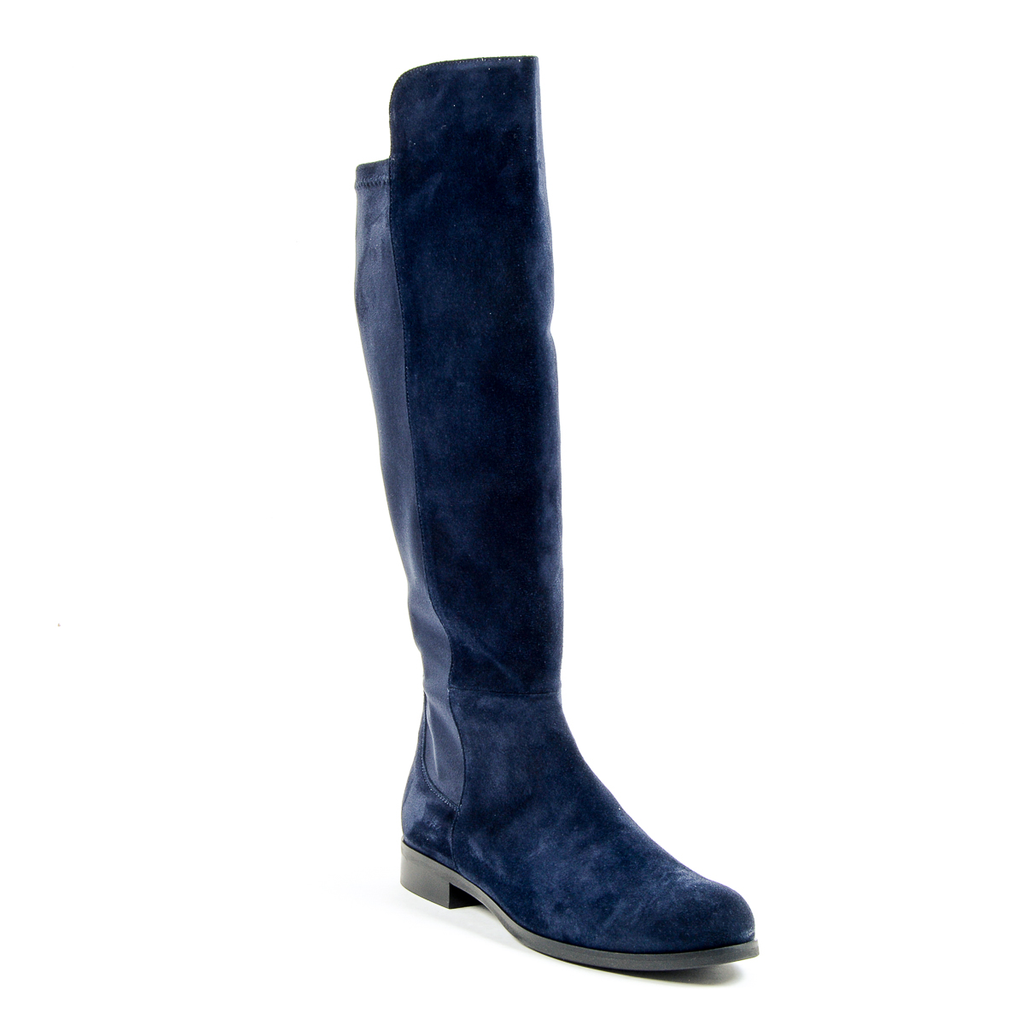 V 1969 Italia Stivale alto da donna blu UVA