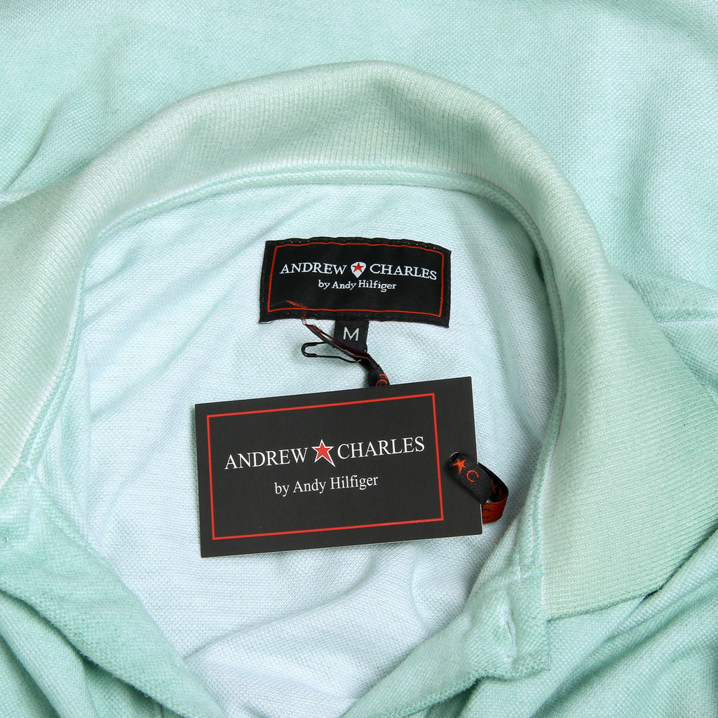 Andrew Charles Polo da uomo a maniche corte verde SIMBA