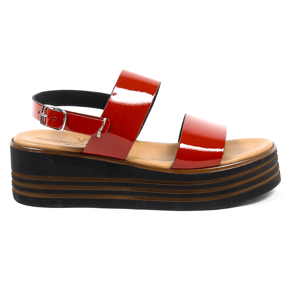 Sandalo flatform da donna V 1969 Italia