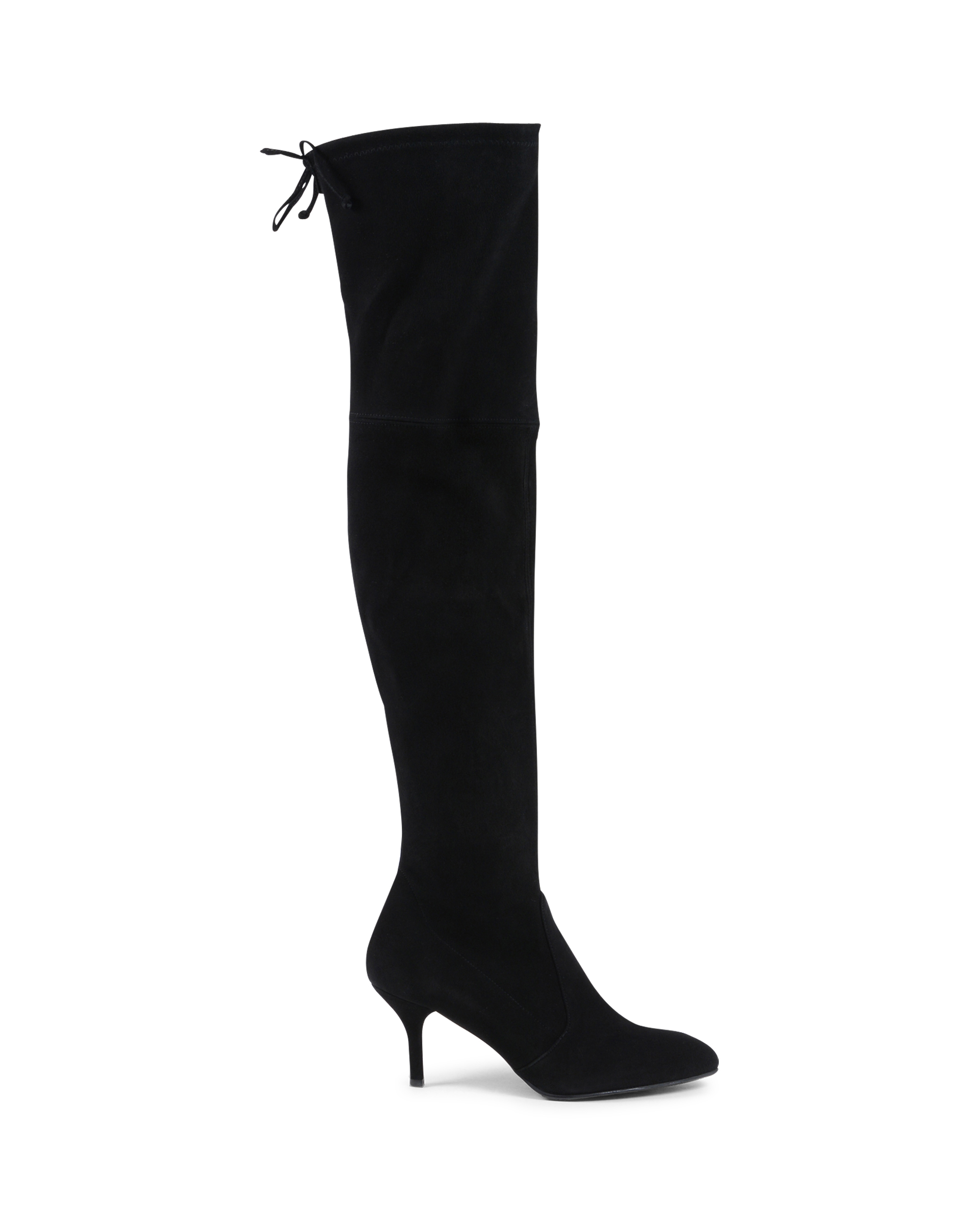 Stivale alto da donna Stuart Weitzman nero TIEMODEL