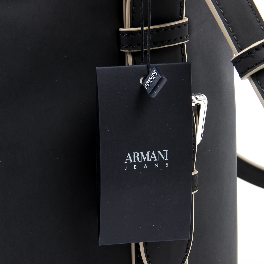 Borsa a mano da donna Armani Jeans nera 922212 7P772 00020