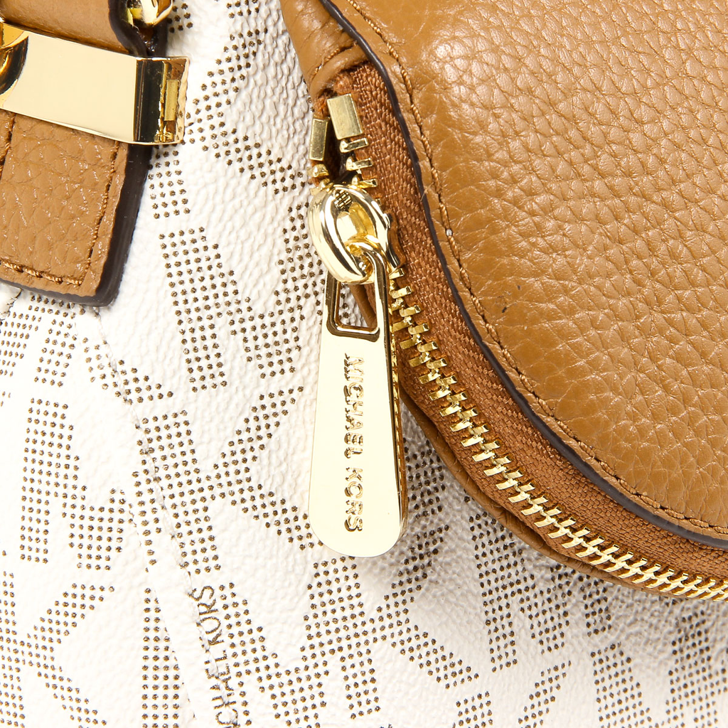 Borsa a mano da donna Michael Kors BEDFORD 35T7GBFL2B VANIGLIA ACRN