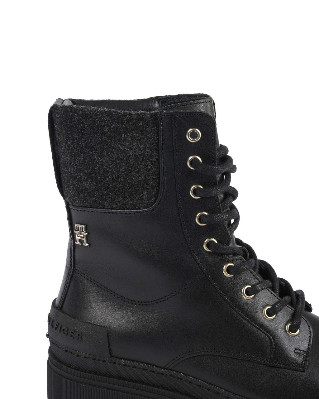 Tommy Hilfiger Stivali da donna NERO FW0FW07500BDS