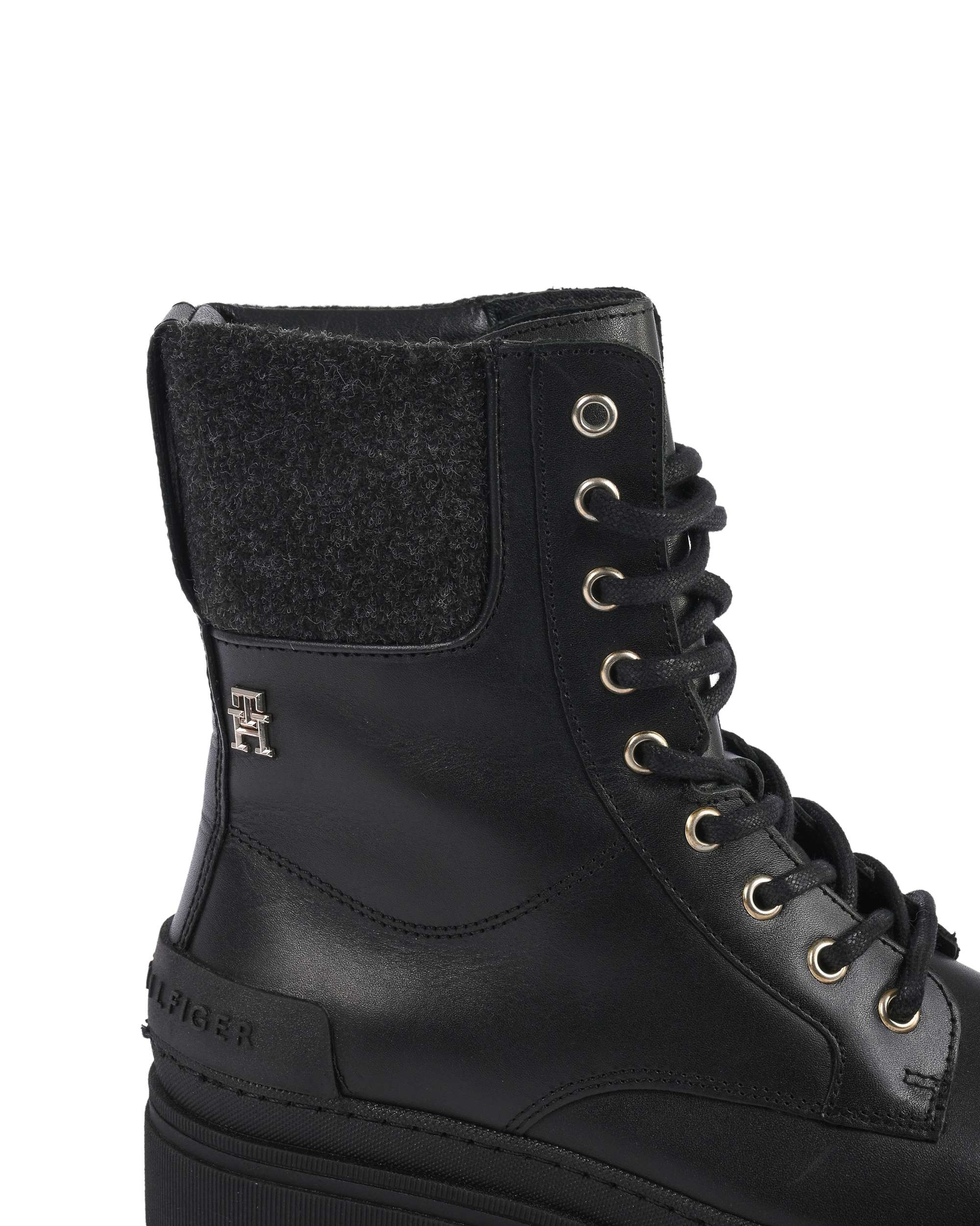 Tommy Hilfiger Stivali da donna NERO FW0FW07500BDS