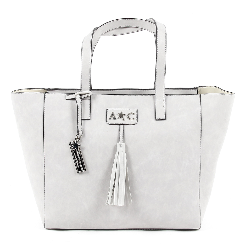 Borsa a mano da donna Andrew Charles grigia RAIN