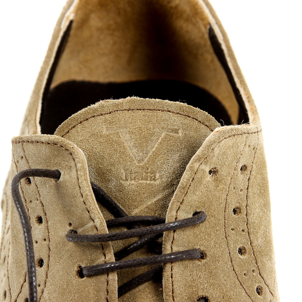 V 1969 Italia Scarpa Oxford Brogue da uomo