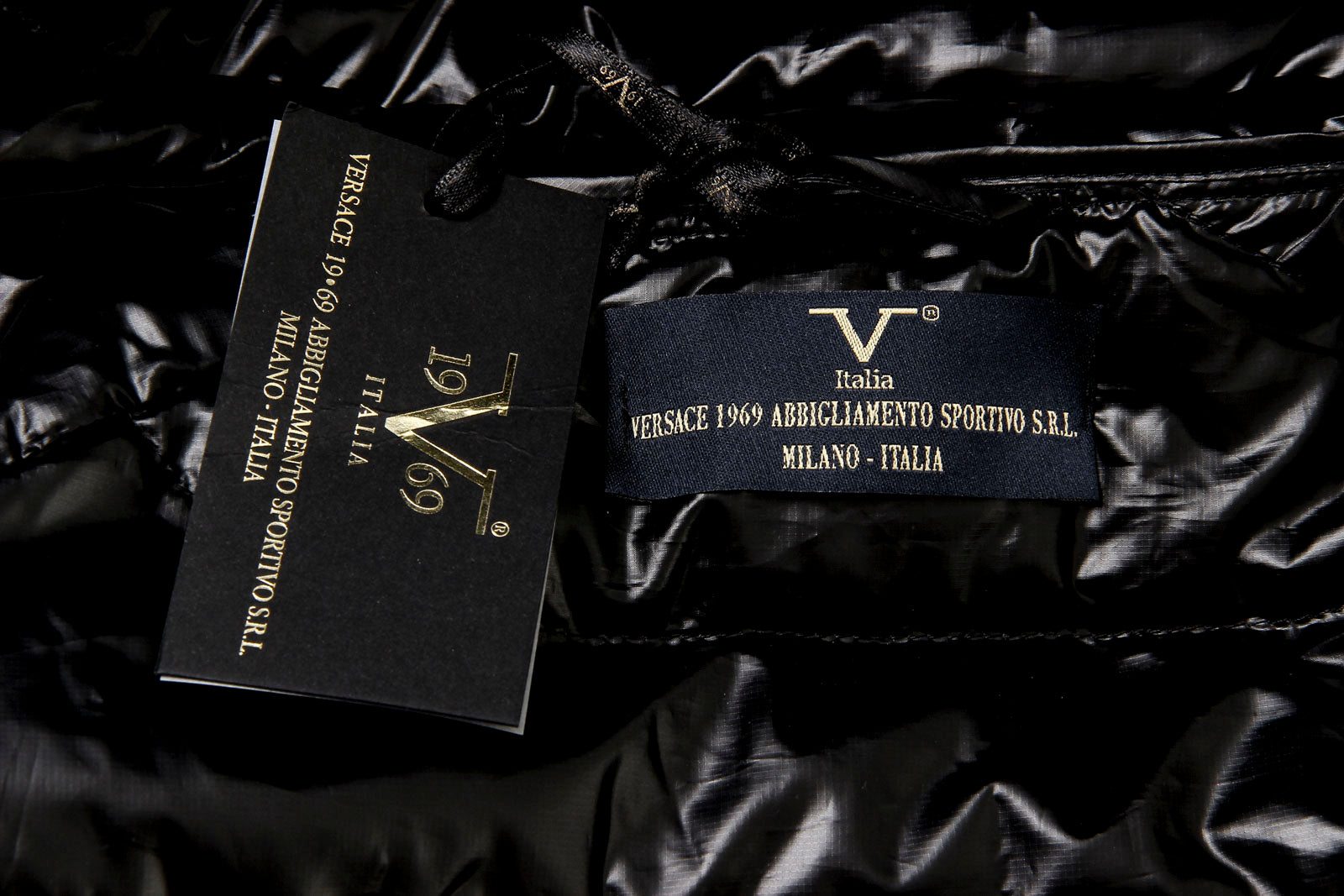 Piumino da uomo V 1969 Italia ARTICO NERO