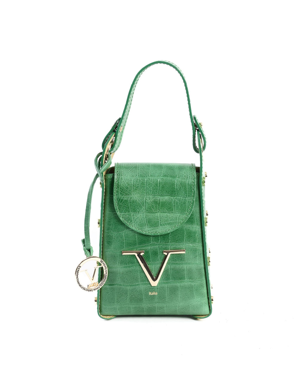 V Italia Borsa Mini Donna Verde V16-LUX-GRN