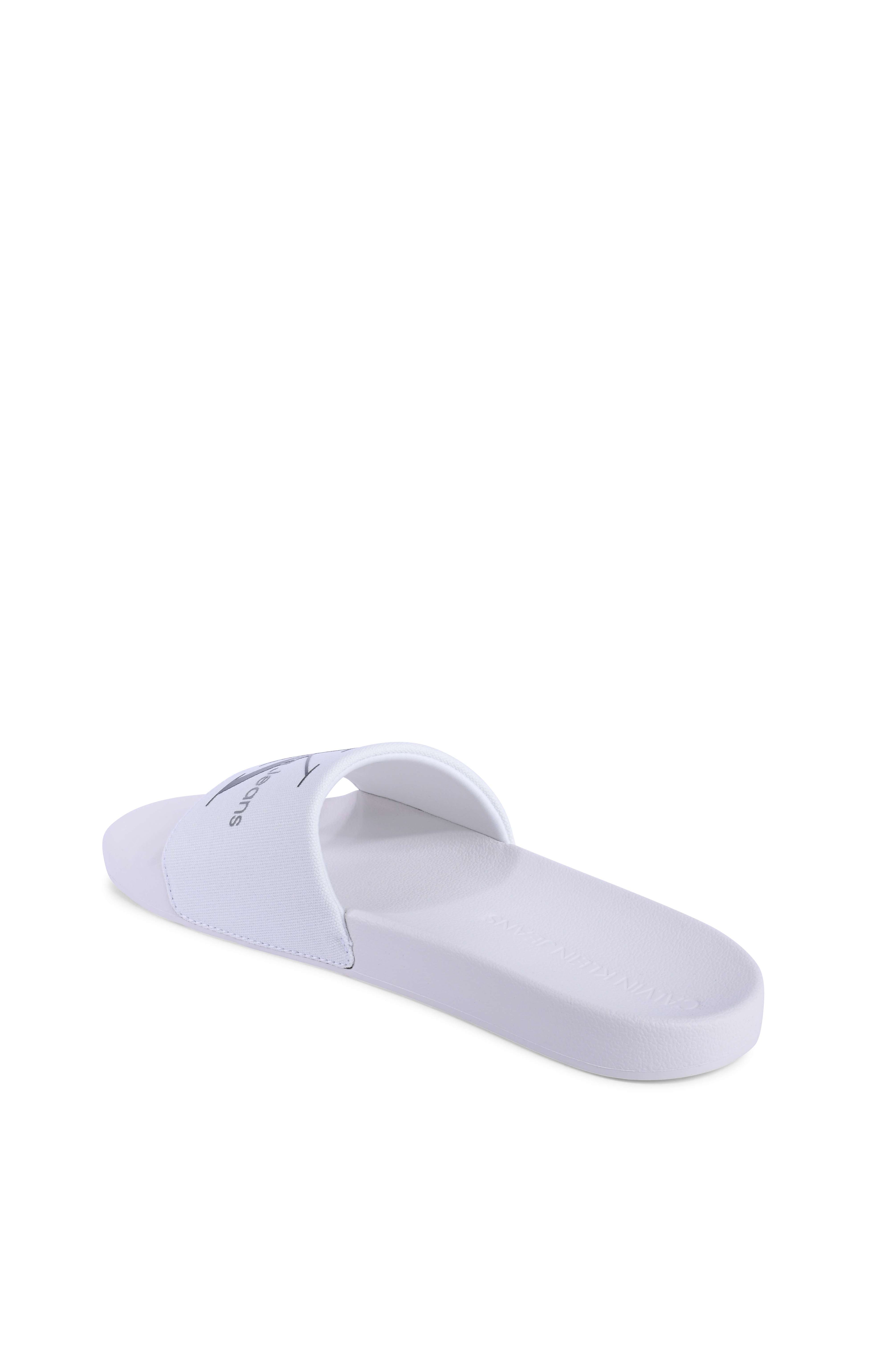 Ciabatte Calvin Klein da uomo bianche YM0YM00061YBR