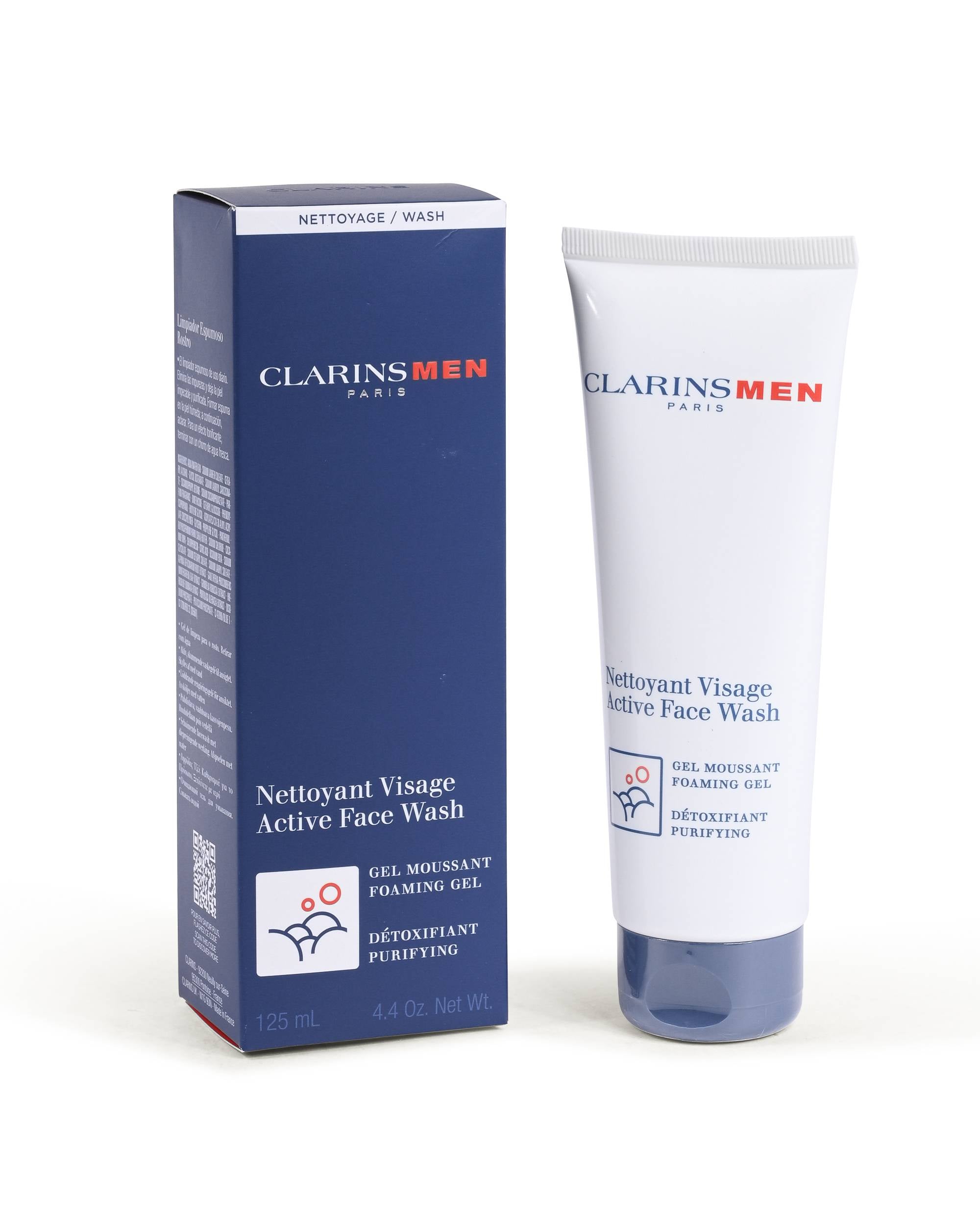 Clarins Men Detergente Viso 125 ml