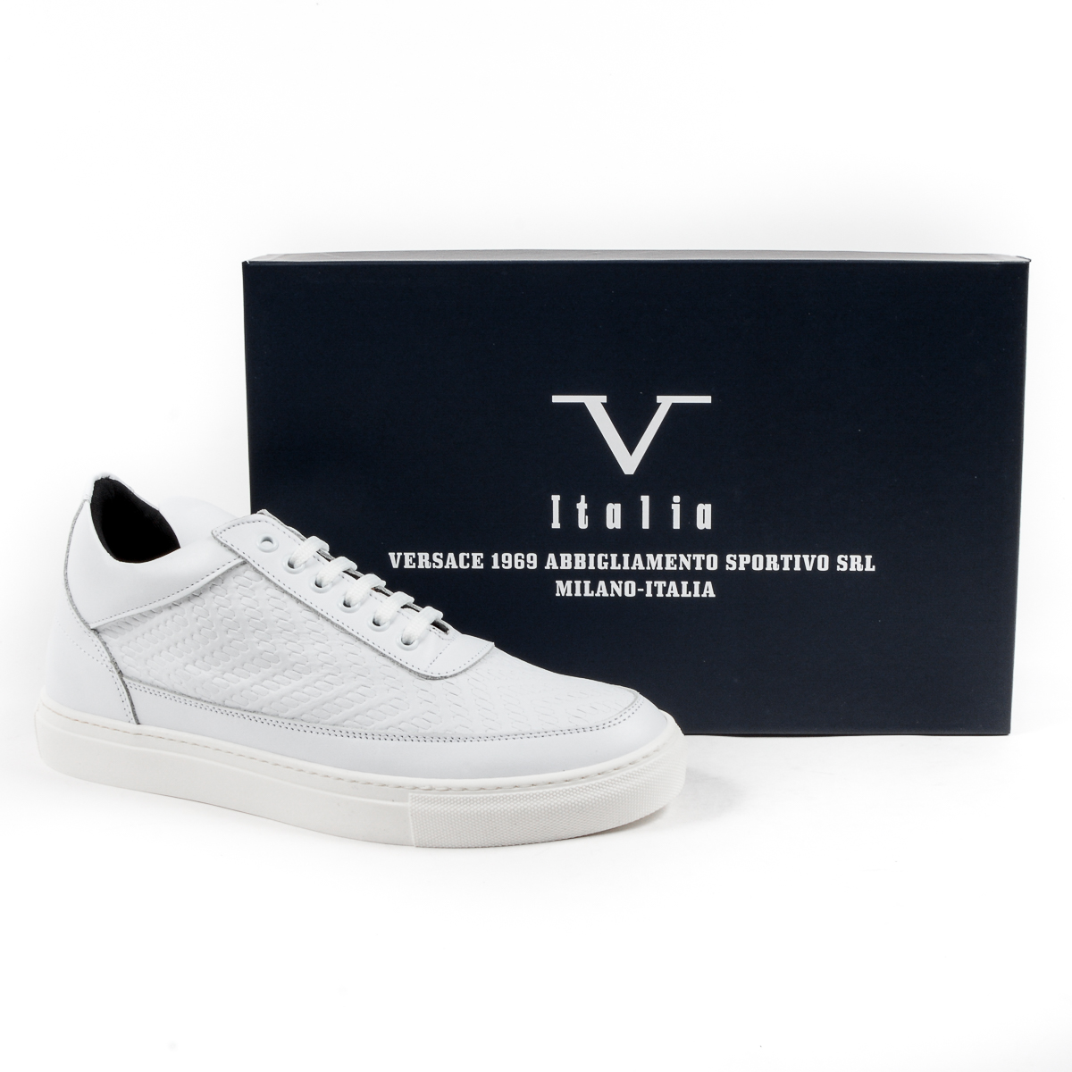 V 1969 Italia Mens Sneaker White MONZA
