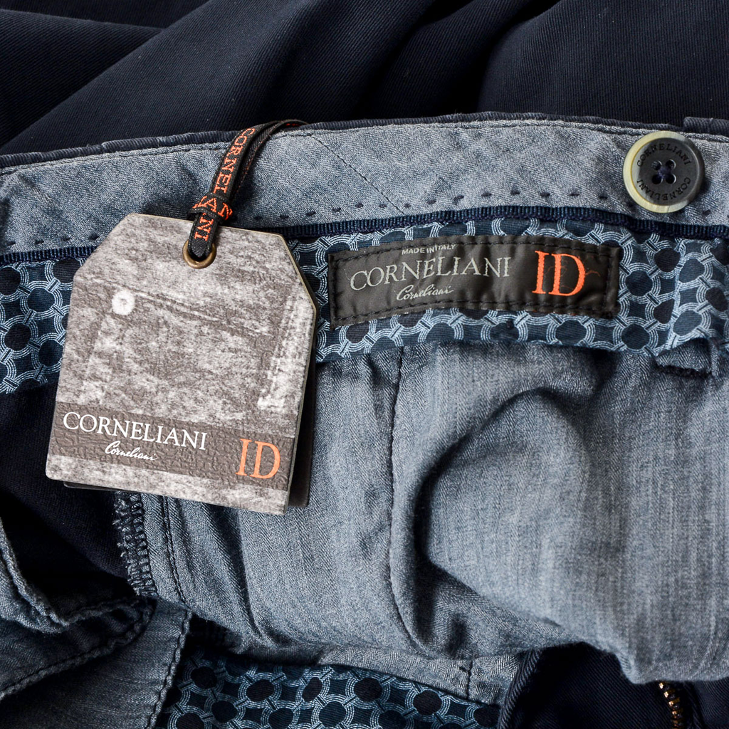 Corneliani Pantaloni Uomo Blu