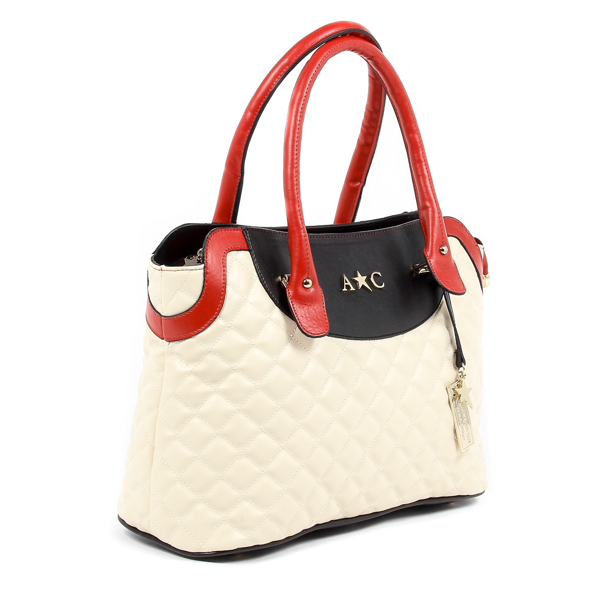 Borsa a mano da donna Andrew Charles Beige HOPE