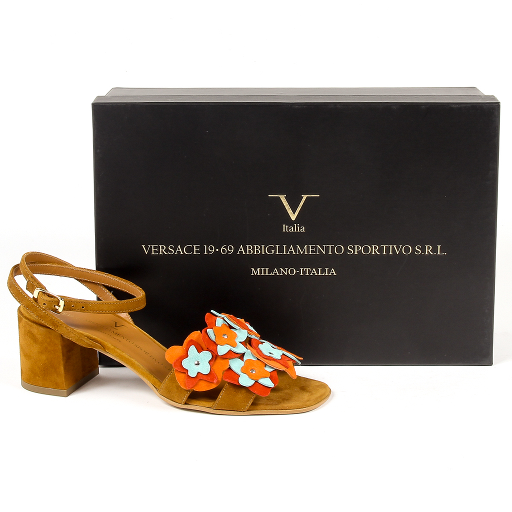 V 1969 Italia Sandalo Donna Marrone CARMEN