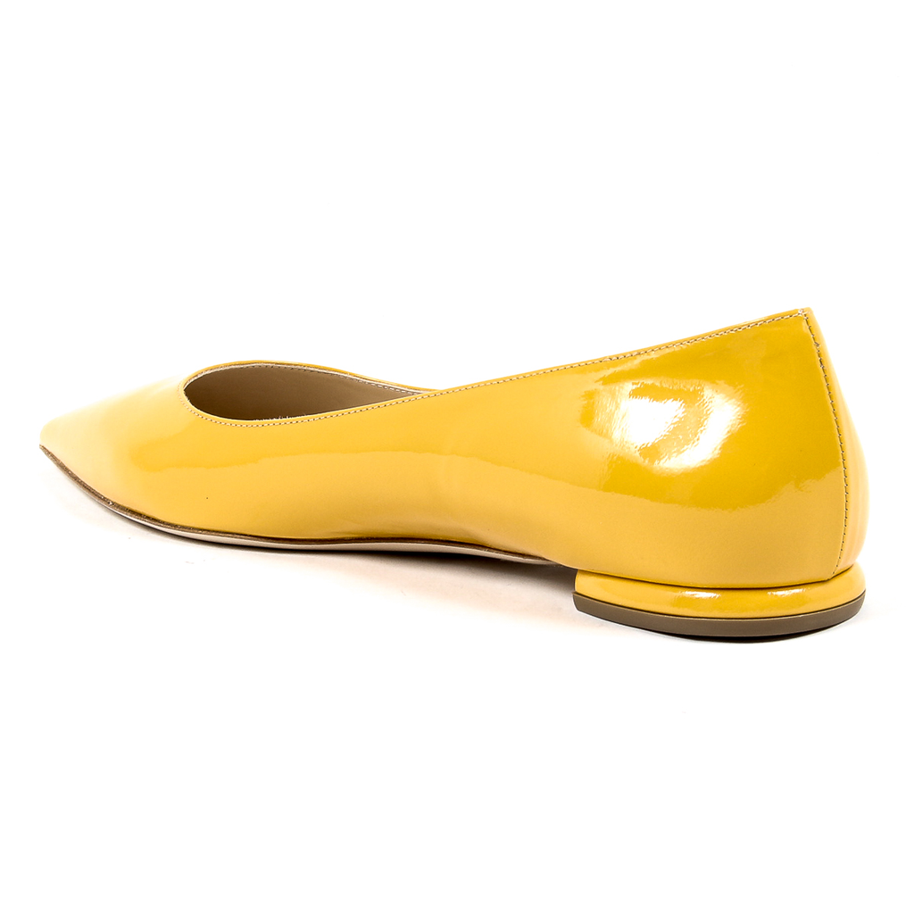 Andrew Charles Ballerina da donna gialla SONIA