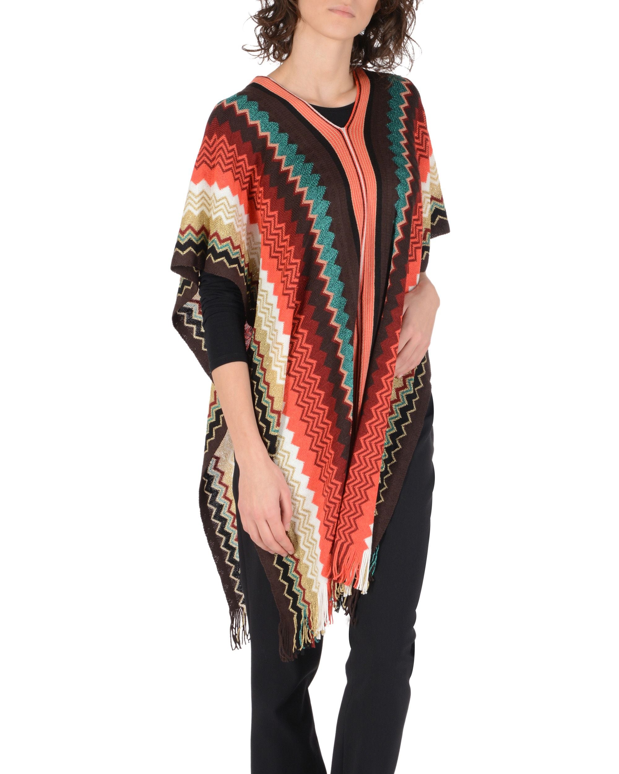 Missoni Donna Poncho Multicolore PO74WMD68100001