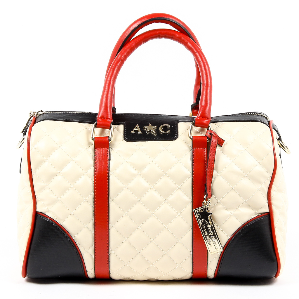 Borsa a mano da donna Andrew Charles Beige ABBIE
