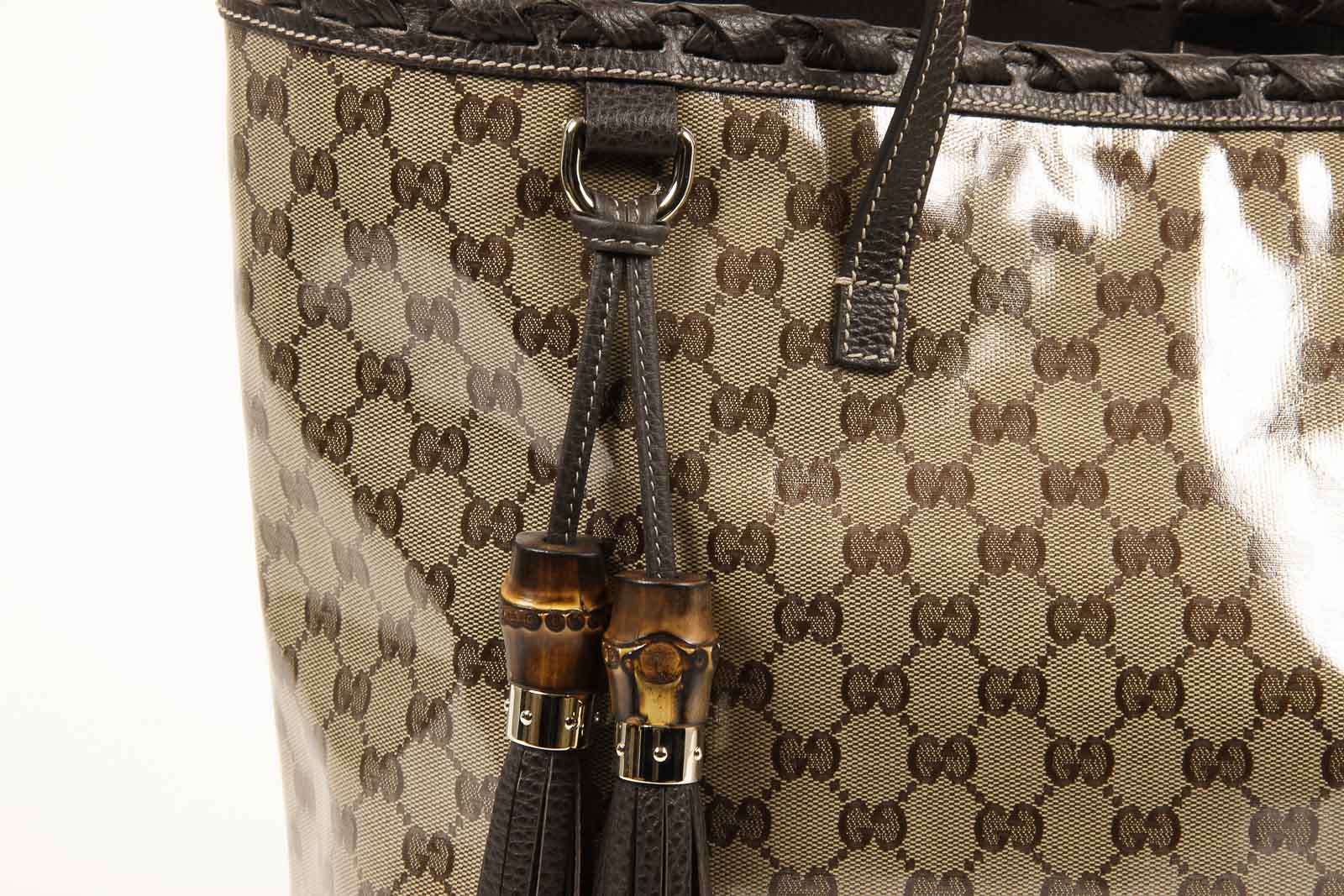 Borsa a mano Gucci Crystal GG Tote da donna