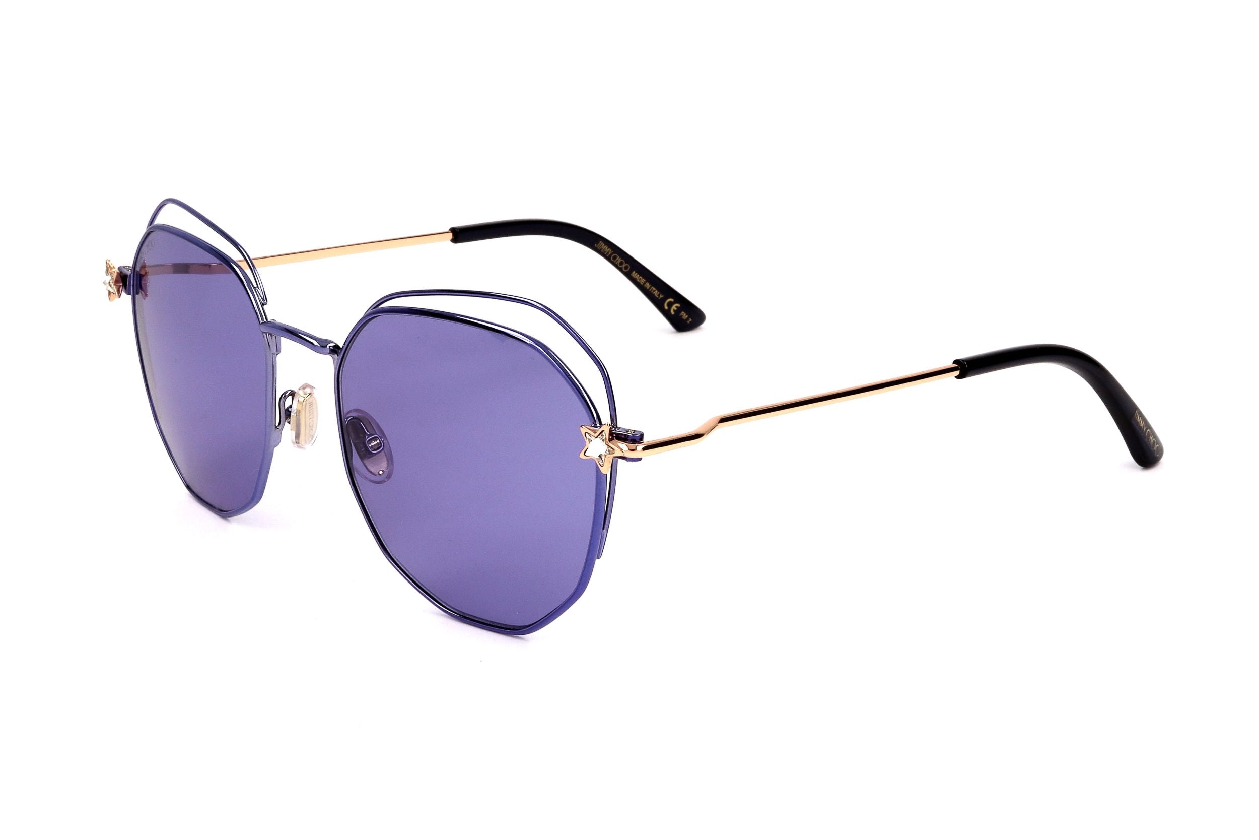 Occhiali da sole da donna Jimmy Choo FRANNY S B3V 54 19 150 VIOLET