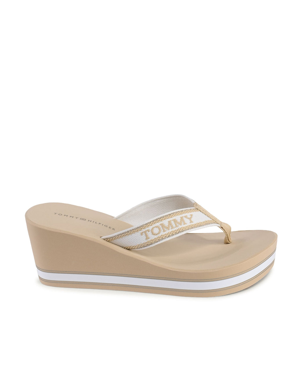 Tommy Hilfiger Infradito da donna beige FW0FW07903ACR