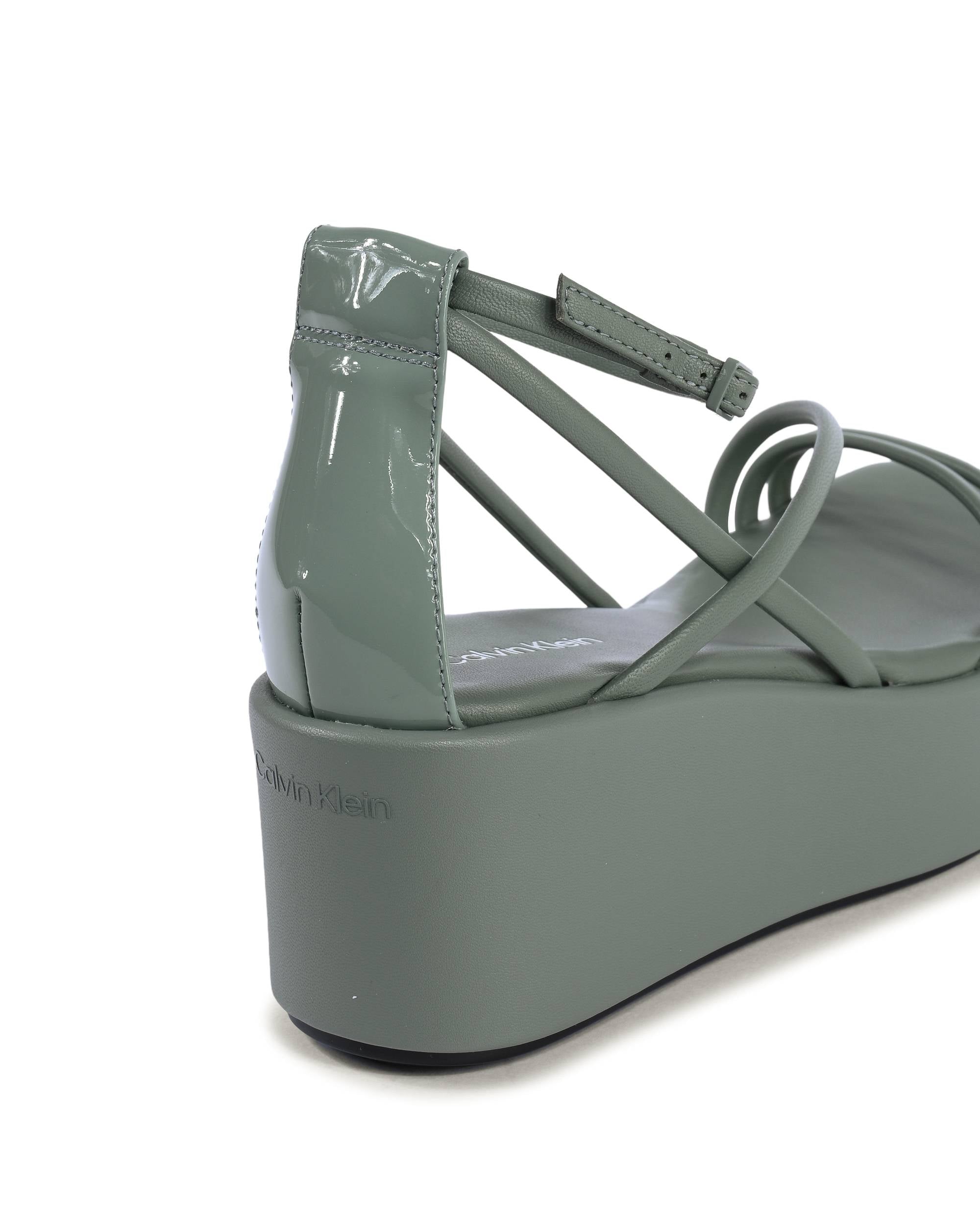 Calvin Klein Zeppa da donna verde HW0HW01949MSW