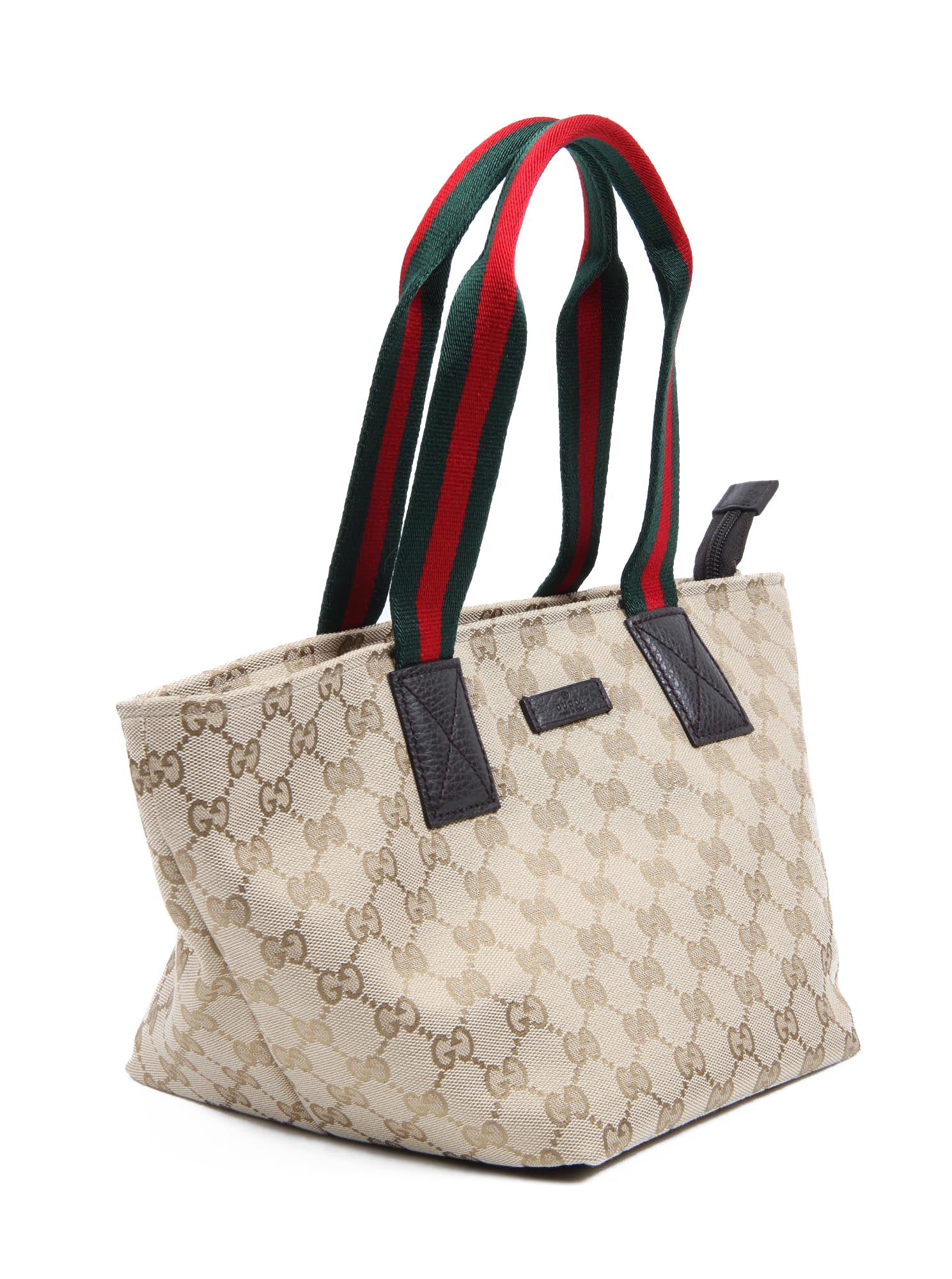 Gucci Tote borsa a mano con due manici e logo GG 374433 527066