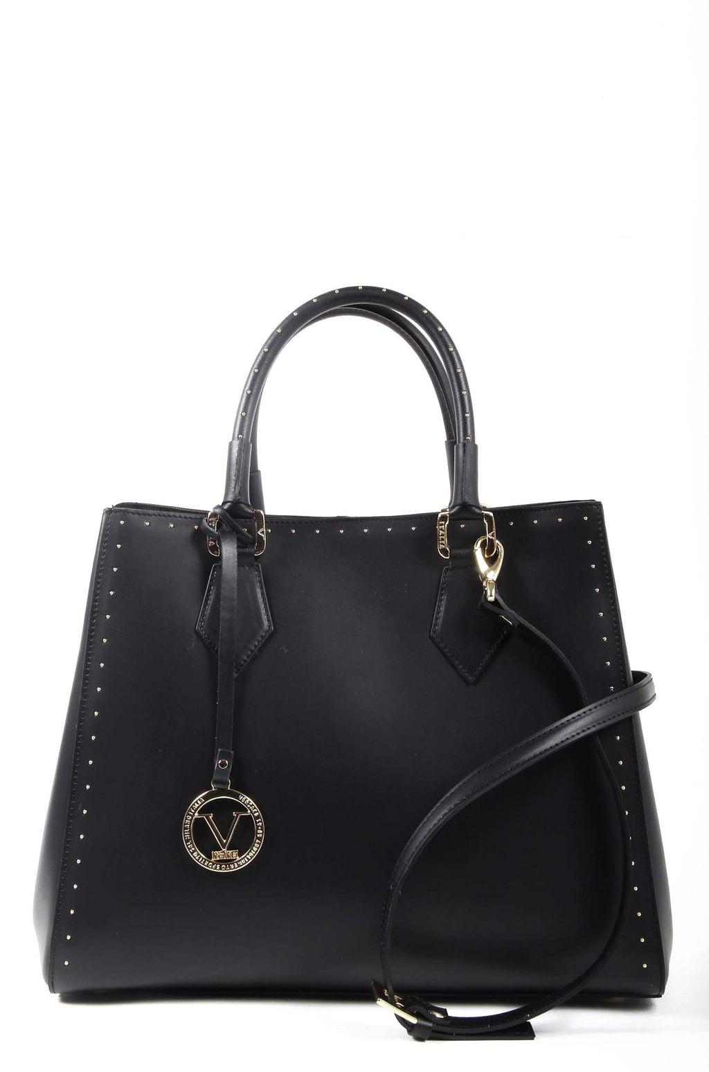 V 1969 Italia Womens Handbag G550-52 RUGA NERO