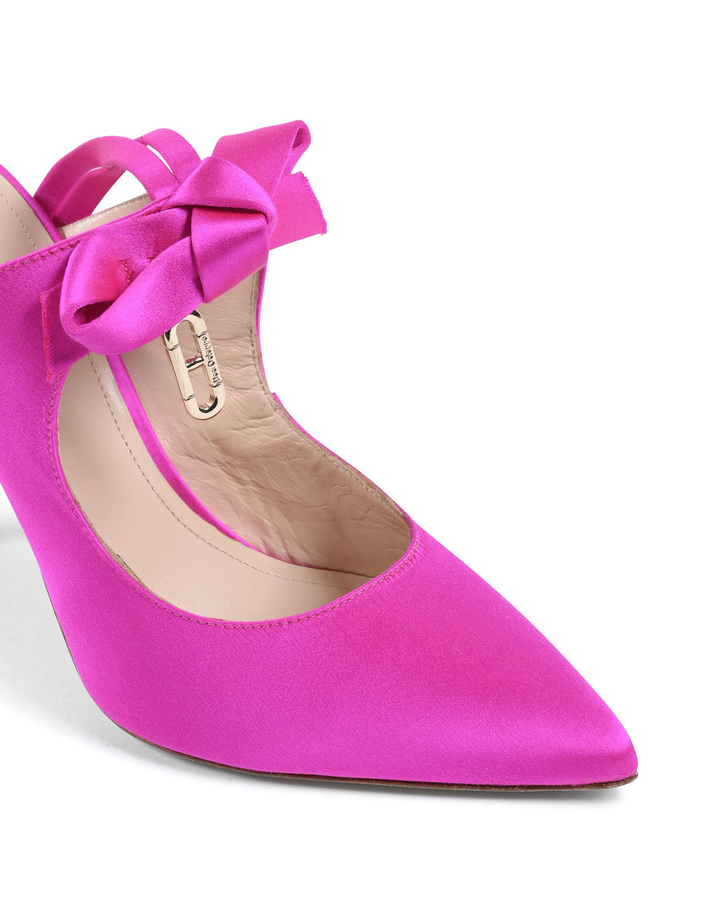 Dominic Mule - Satin Fuxia