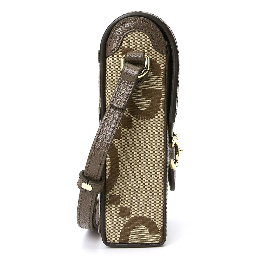 Borsa a tracolla da uomo con monogramma GG Horsebit