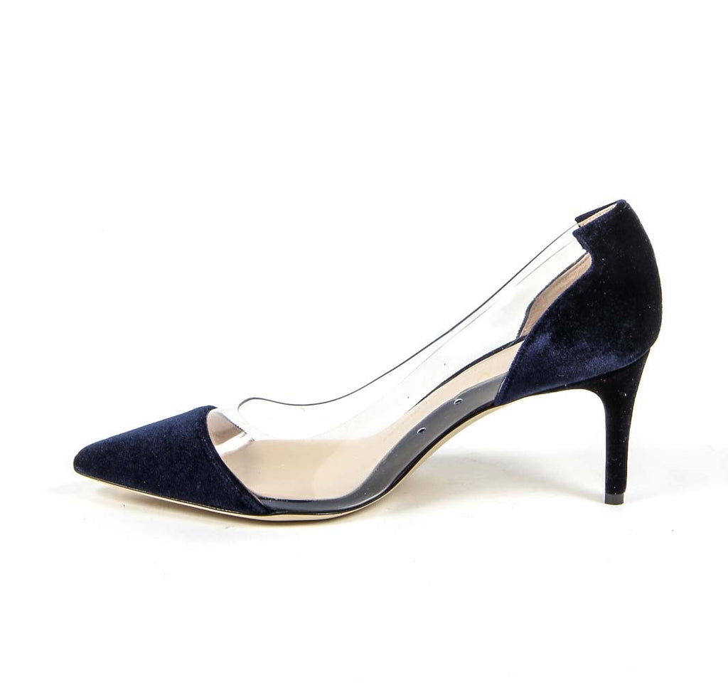 Décolleté da donna V 1969 Italia 3105124 VELLUTO BLU ROYAL