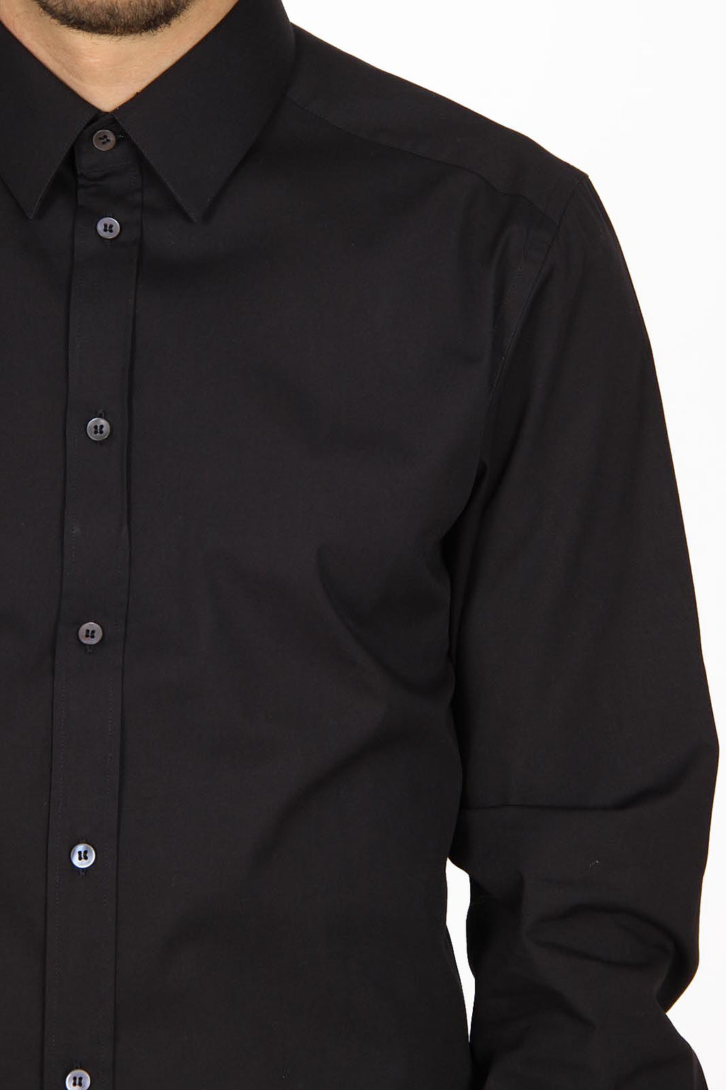 Dolce & Gabbana camicia uomo manica lunga G5CP0T FUEAJ N0000
