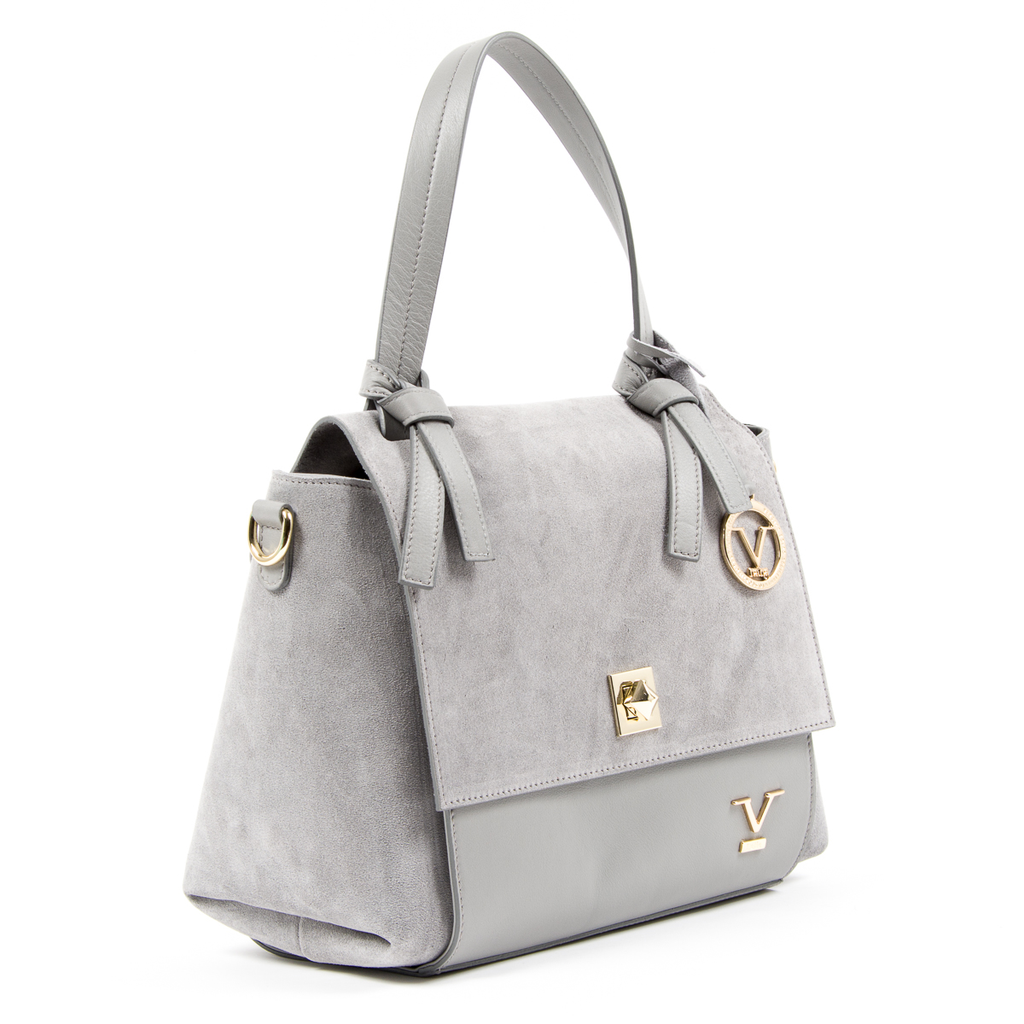 V 1969 Italia Borsa da donna grigia HOUSTON