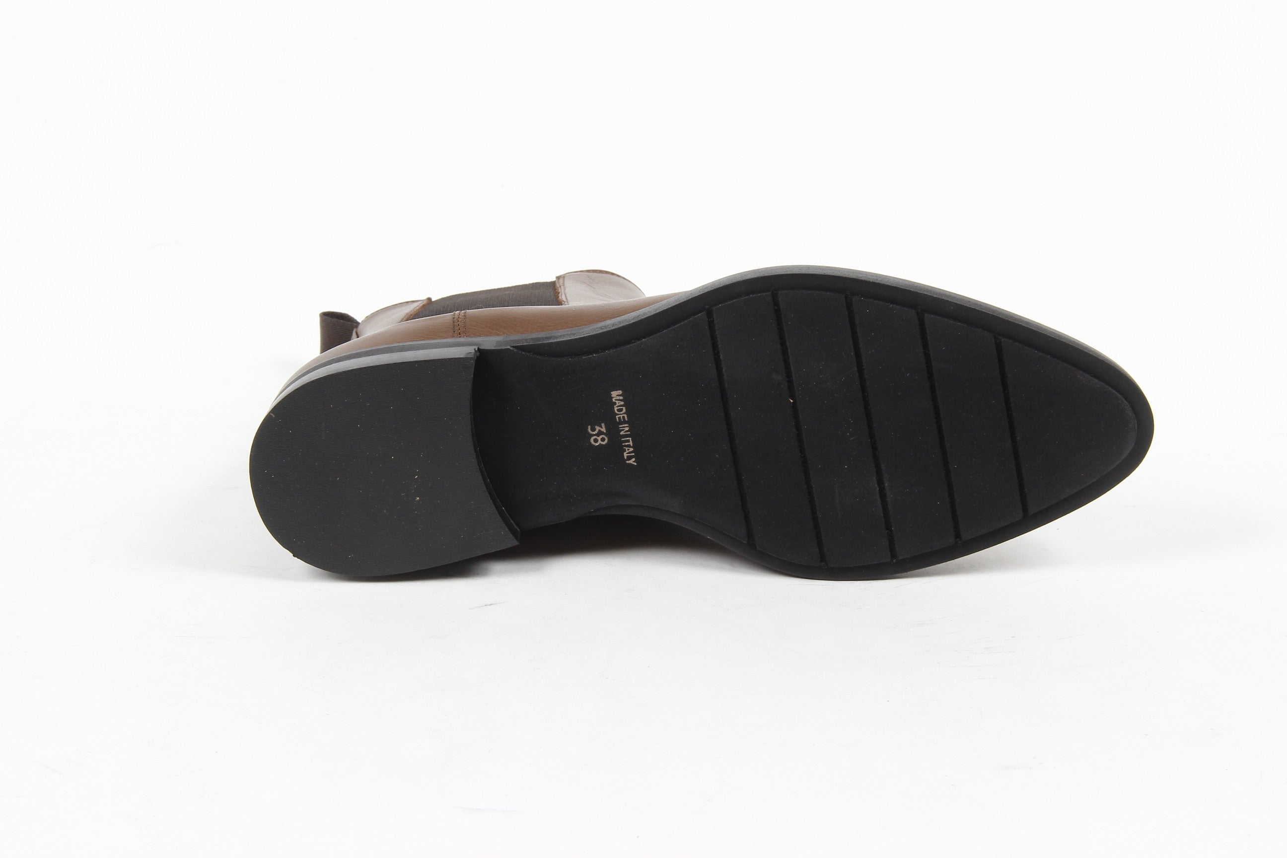 Stivaletto Donna V 1969 Italia B1578 VITELLO BOTTOLATO CUOIO