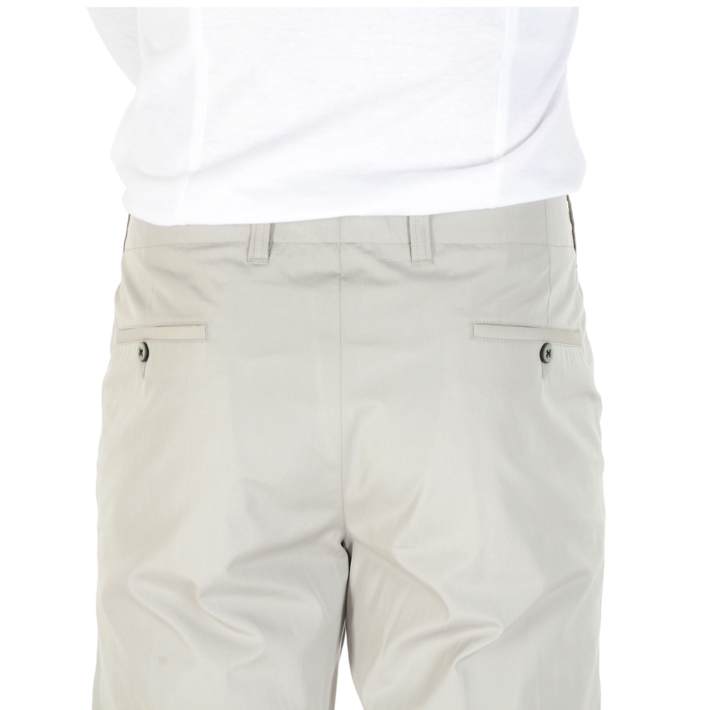 Corneliani Pantaloni Uomo Grigio Chiaro