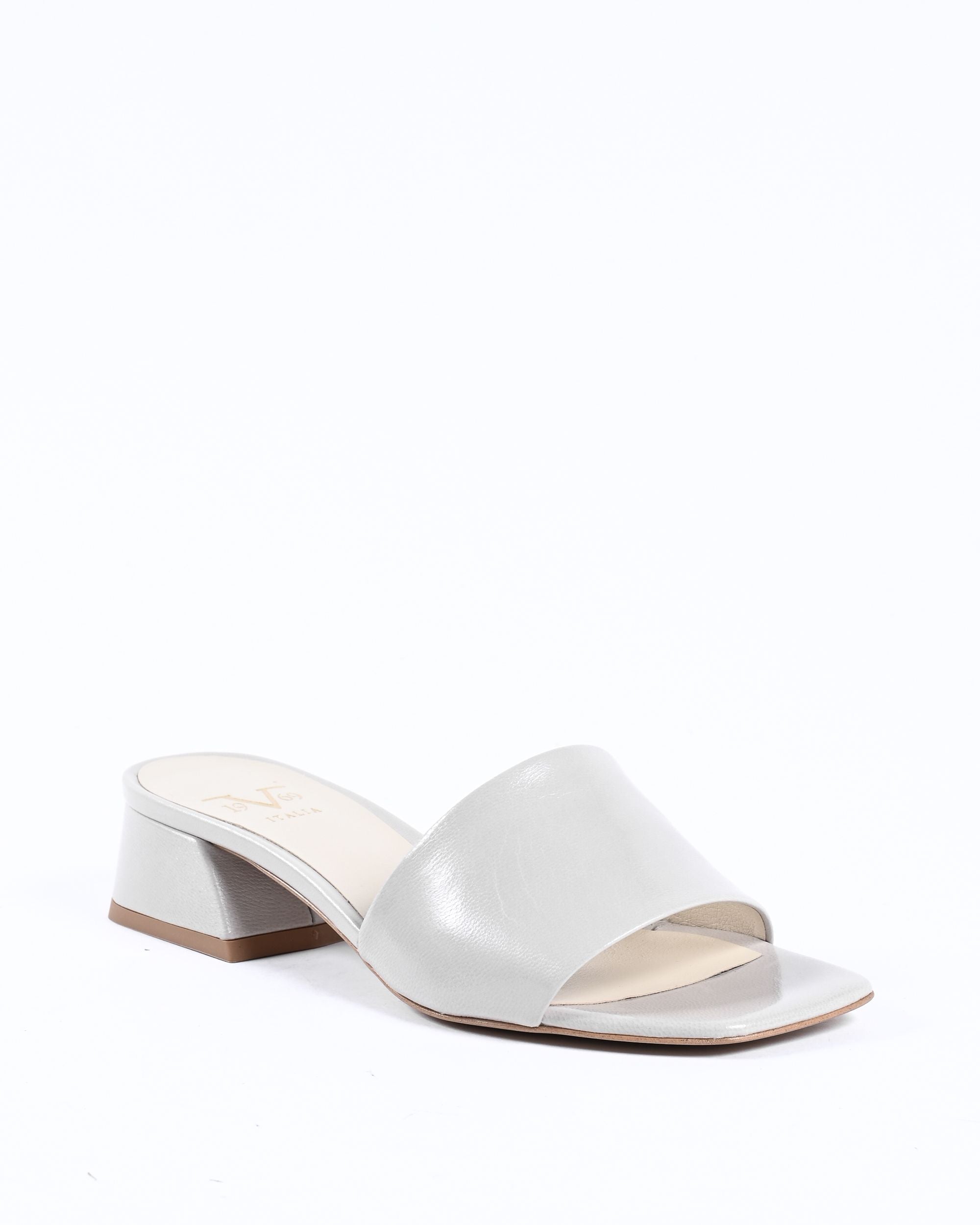 19V69 Italia Sandalo Donna Grigio Chiaro NEPER KID PERLA