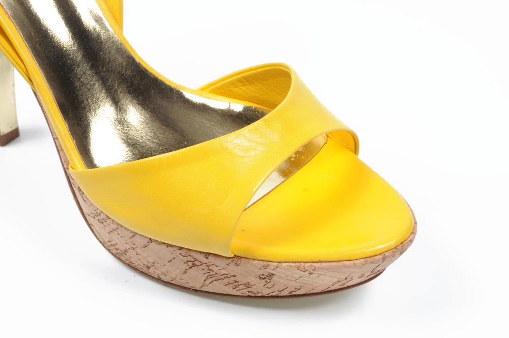 Sandalo donna Sebastian Milano S3112CA CAPRETTO GIALLO